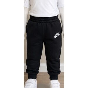 Nike Kids' Toddler Tech Fleece Sweatpants, Black, sz 3T  2-3YRS Pre-owned